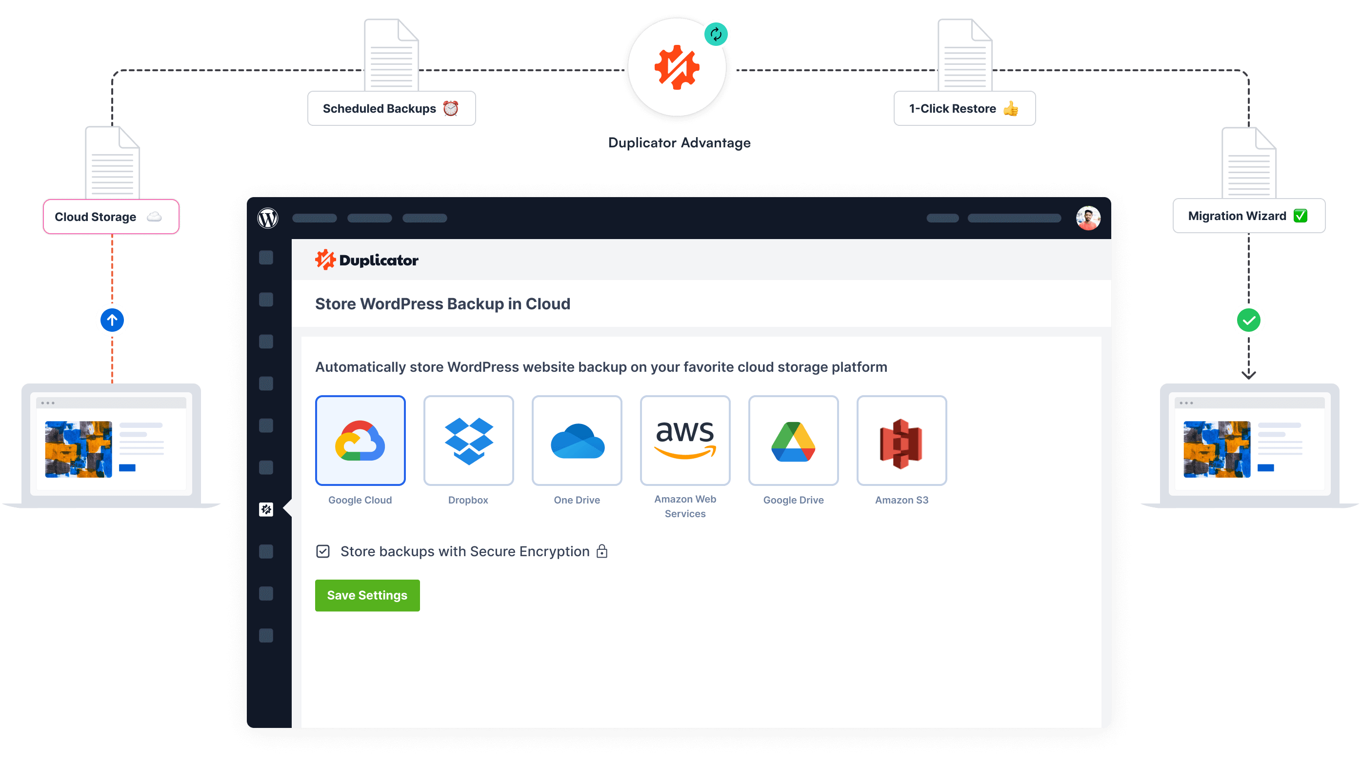 Duplicator WordPress backup and migration plugin