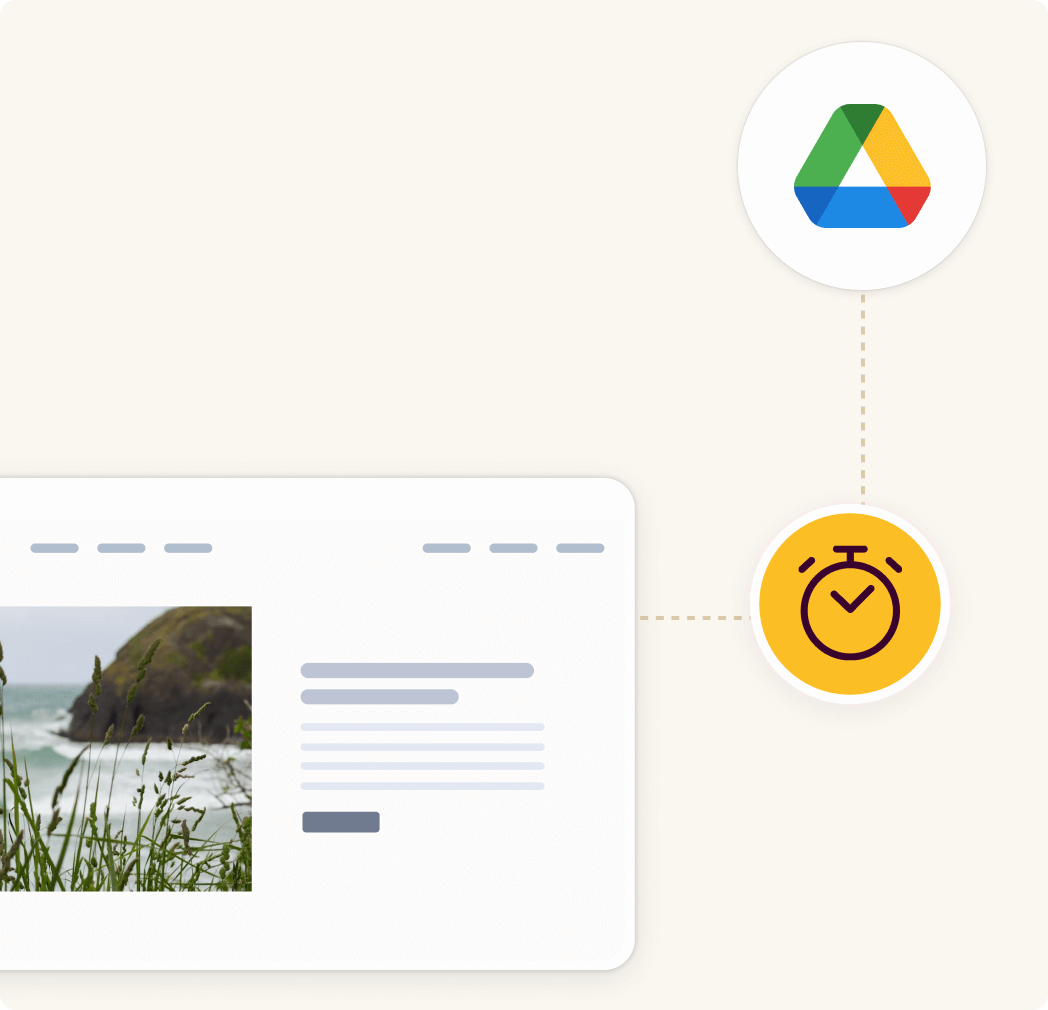 Connect and Backup To Google Drive Storage in Minutes