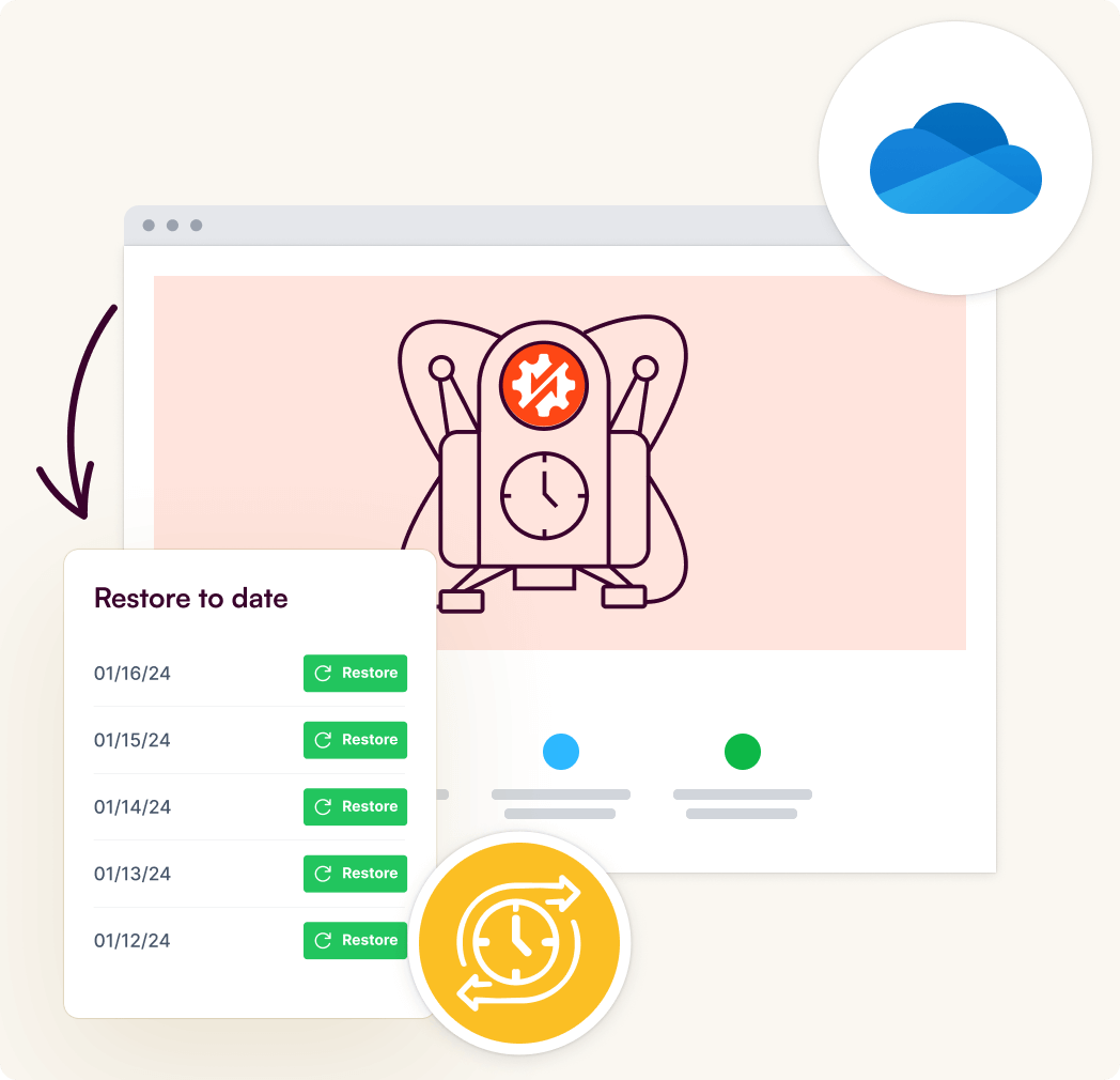 Easily Restore Microsoft OneDrive Backups With 1-Click From WordPress