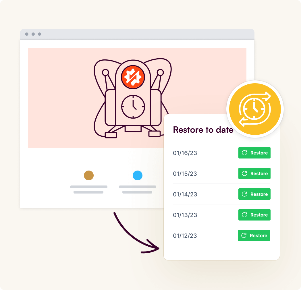 Skip Manual Work With Easy 1-Click Website Restore