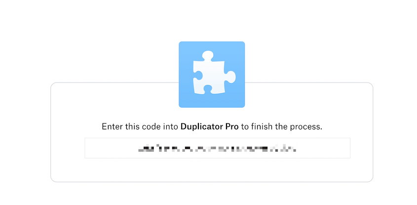 Dropbox authorization code