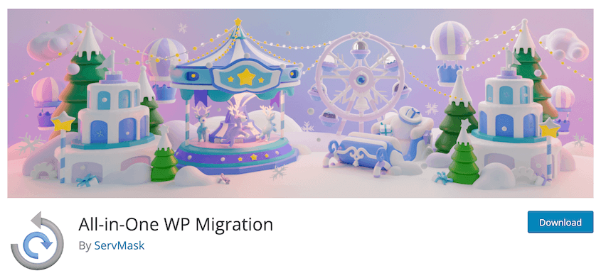 All-in-One WP Migration free version