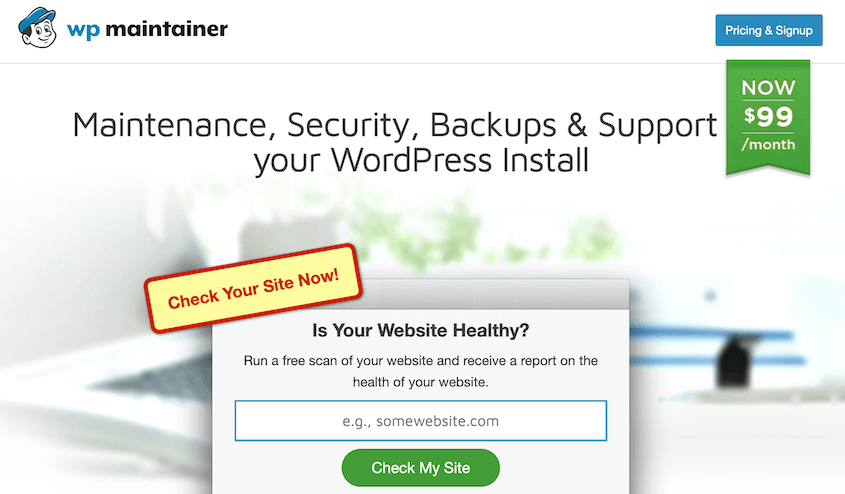 WP Maintainer WordPress maintenance