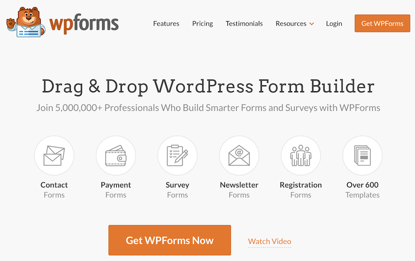 WPForms plugin