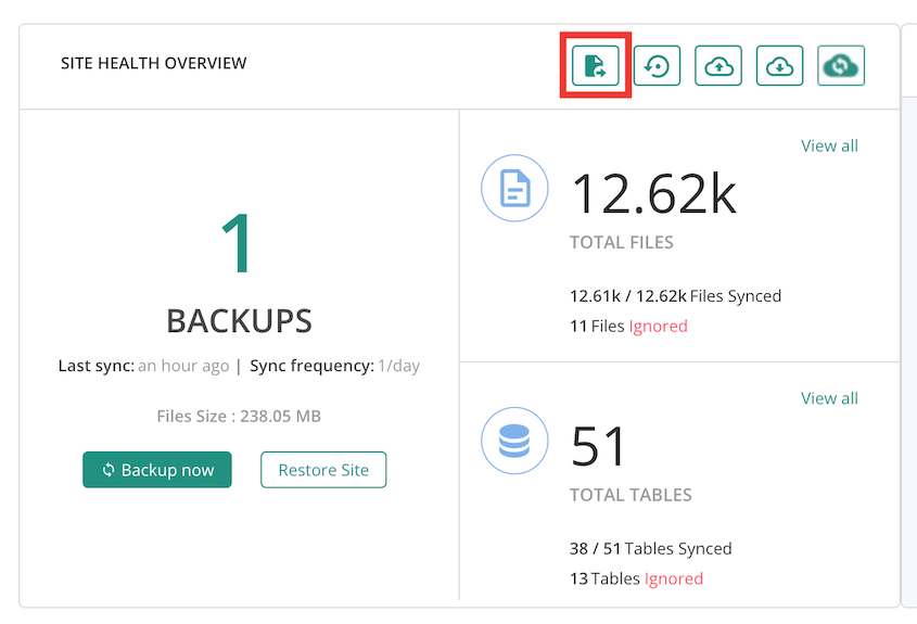 BlogVault migration