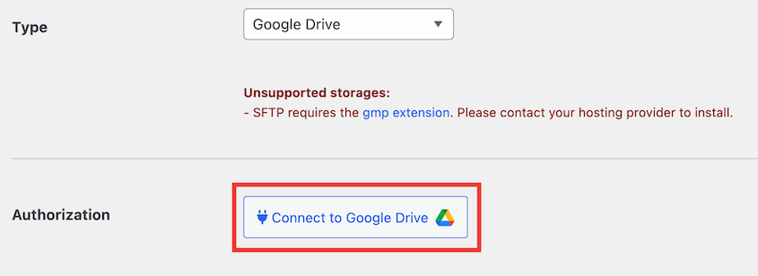 Connect Duplicator to Google Drive