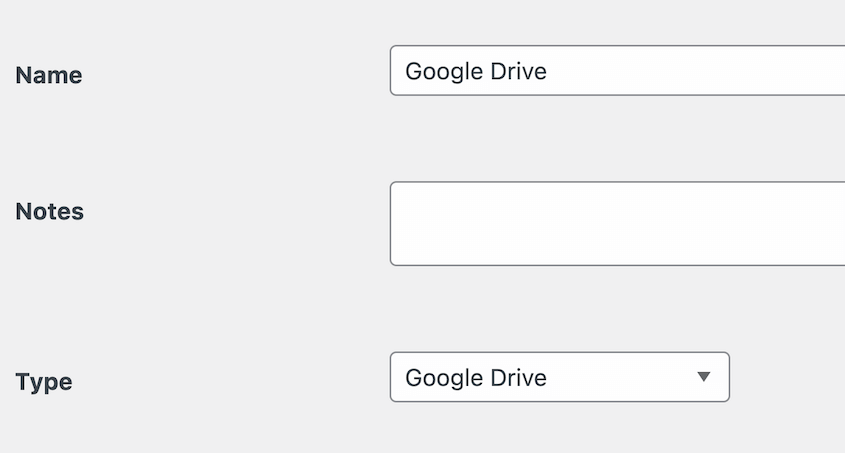 New Google Drive storage