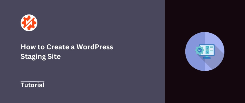 WordPress staging site