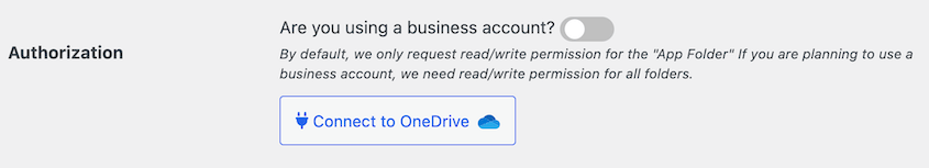 Connect Duplicator to OneDrive