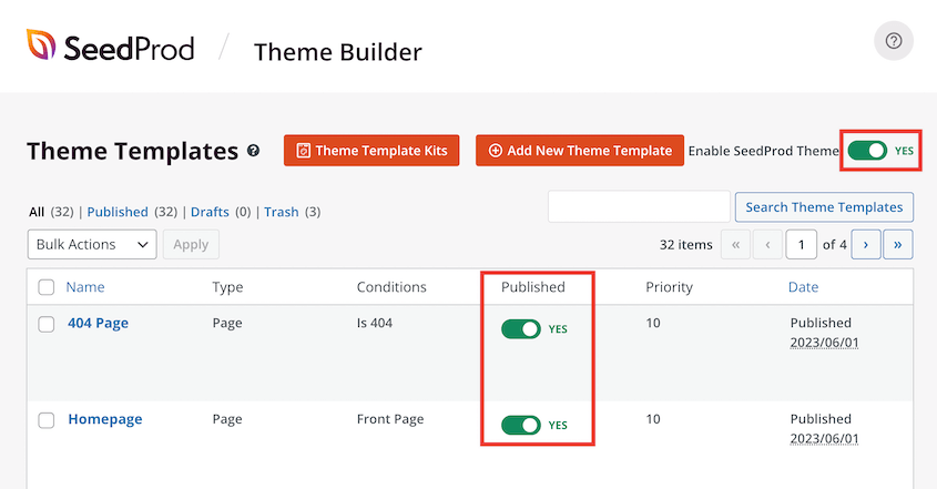 Publish SeedProd redesign