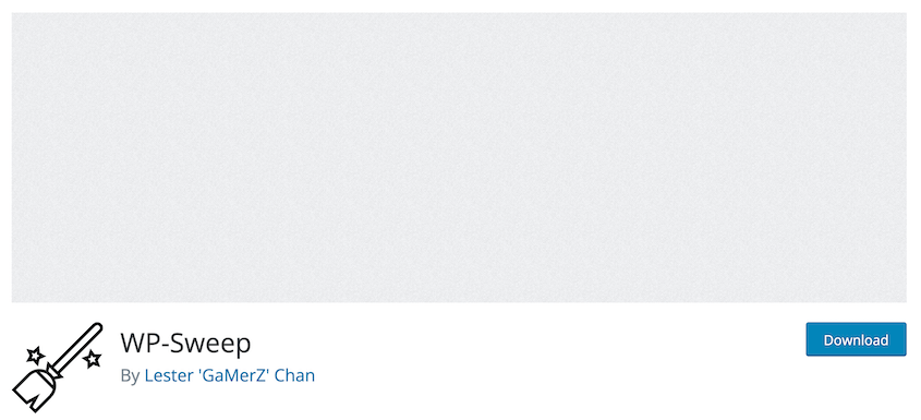 WP-Sweep plugin