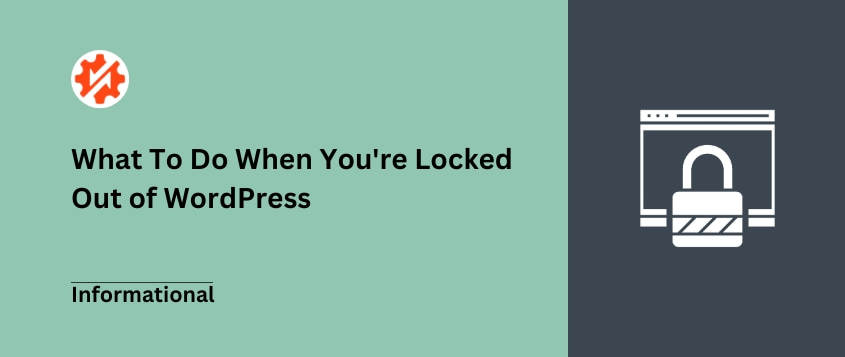 Locked out of WordPress