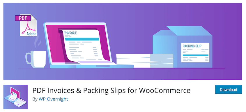 PDF Invoices & Packing Slips for WooCommerce plugin