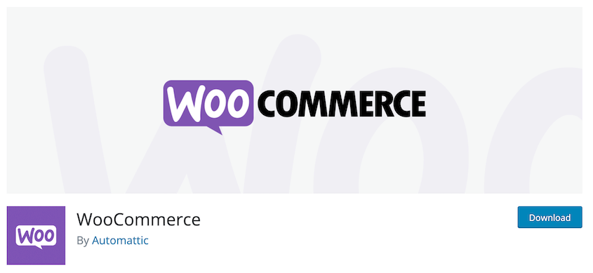 WooCommerce free plugin