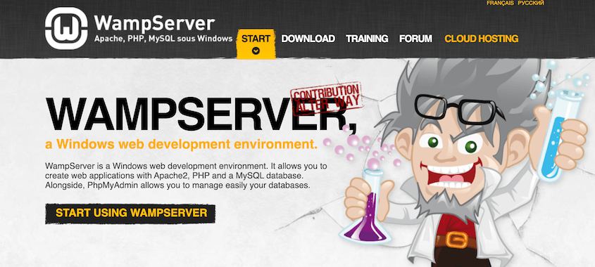 WampServer website