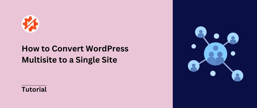 Convert WordPress multisite to single site