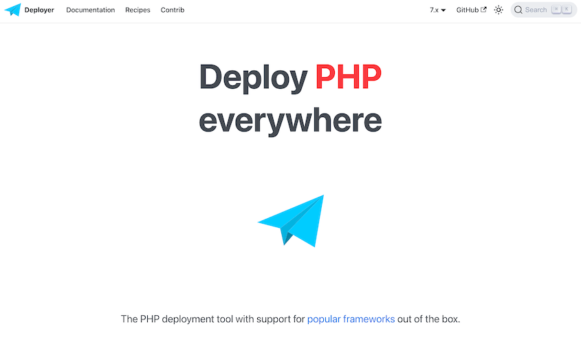 Deployer development tool