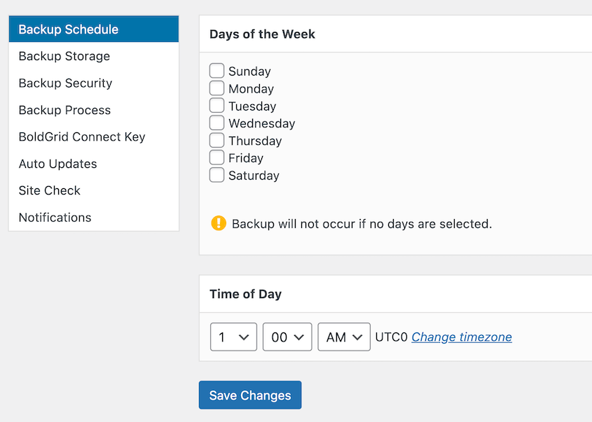 Total Upkeep automatic backup