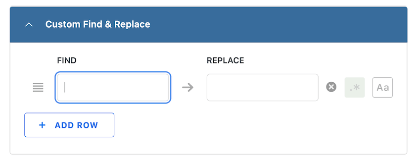 WP Migrate Search and Replace