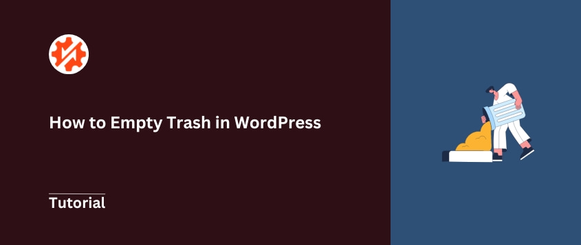 How to empty trash in WordPress