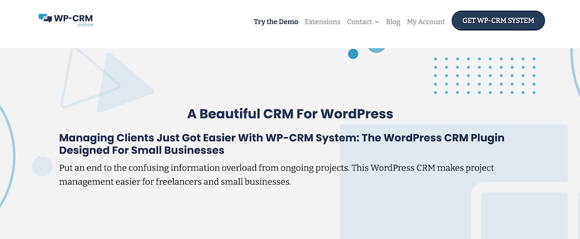 WP-CRM System