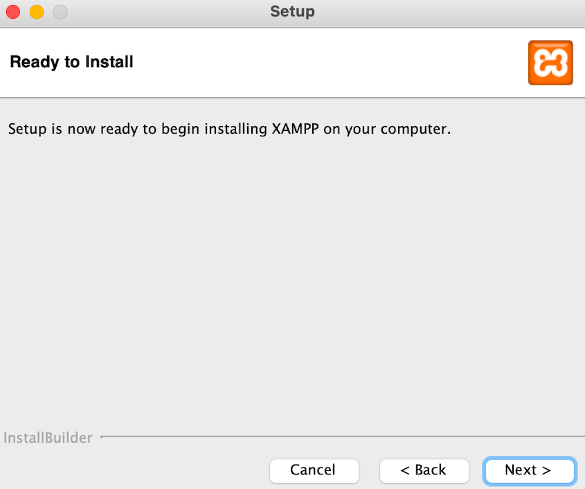 Install XAMPP