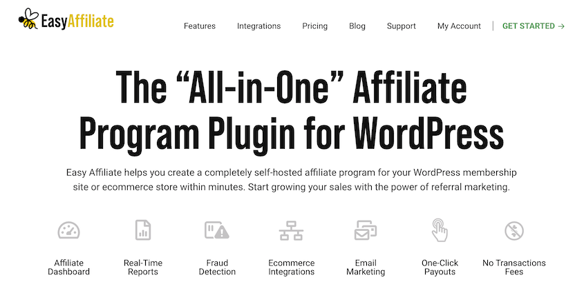 Easy Affiliate plugin