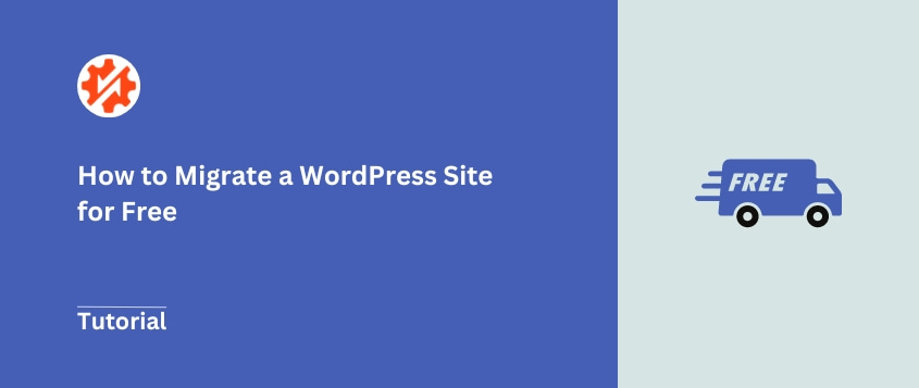 Migrate WordPress site free