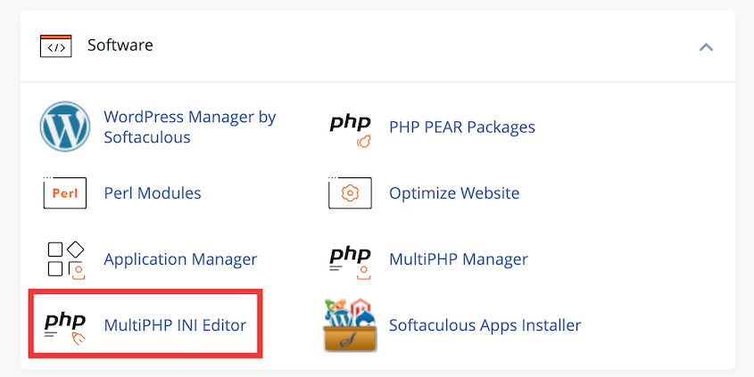 MultiPHP INI Editor