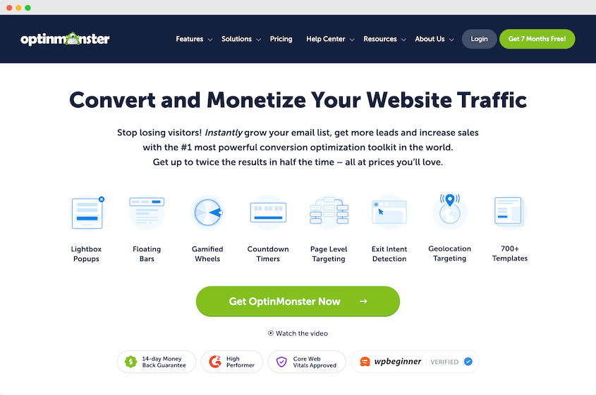 OptinMonster website