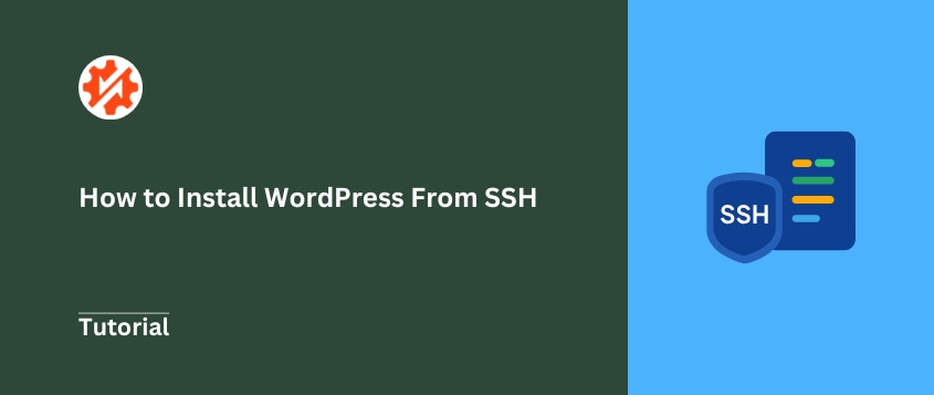 Install WordPress from SSH