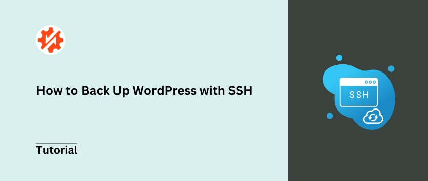 WordPress backup SSH