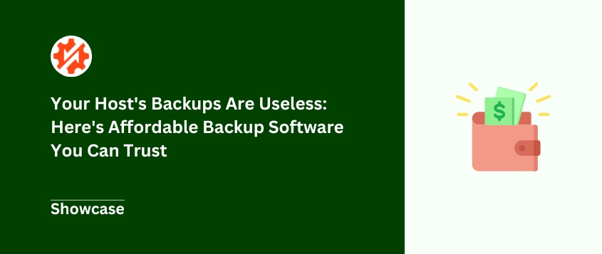 Affordable backup software