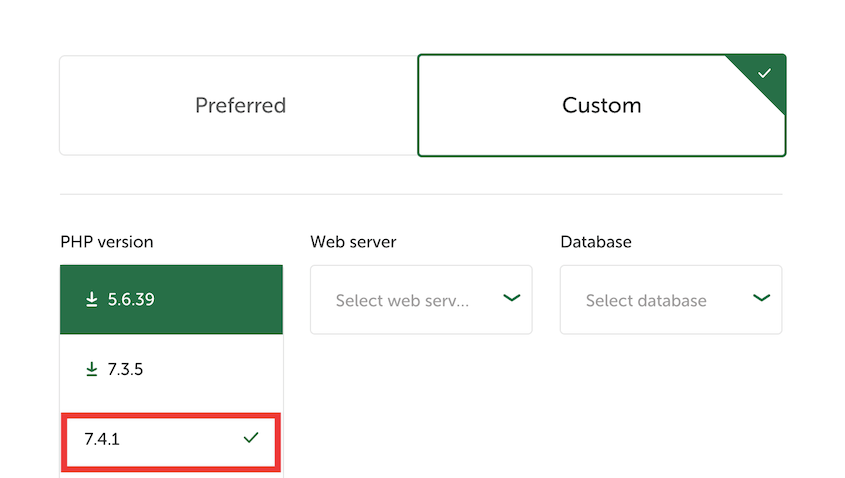 LocalWP custom PHP version