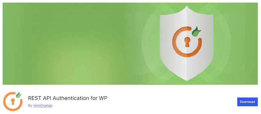 REST API Authentication by miniOrange