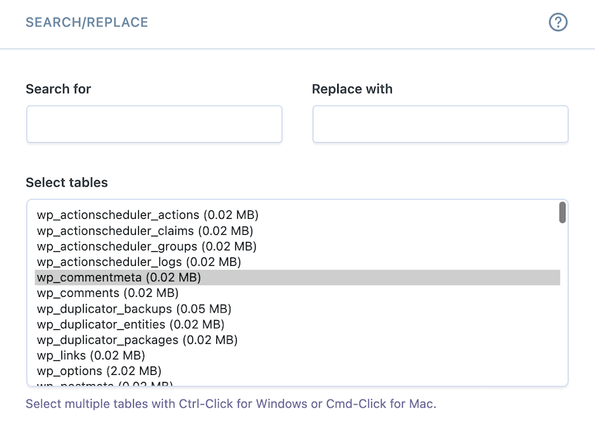 Better Search Replace UI