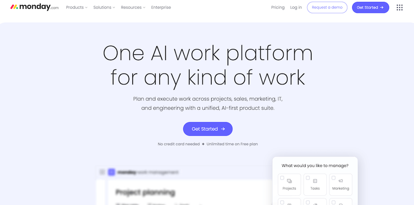 Monday.com website