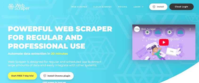 Webscraper.io