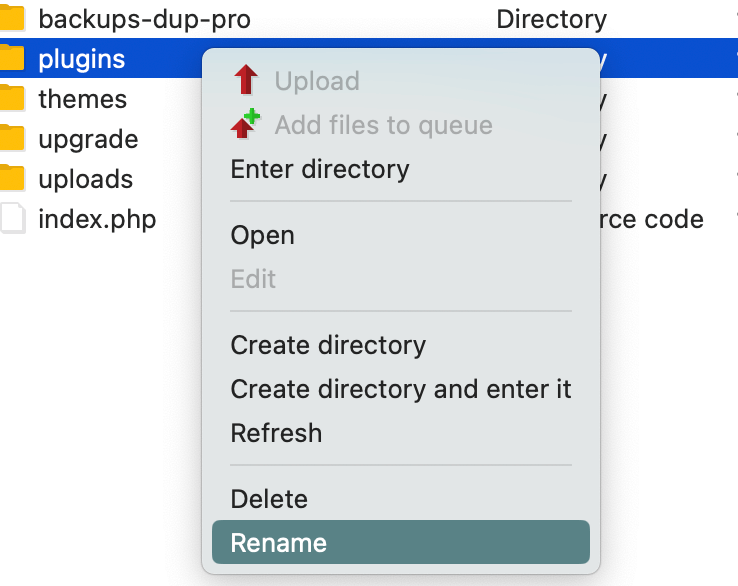 Rename plugins folder