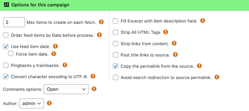 Blogger-Import-Options - Duplicator Blogger import options