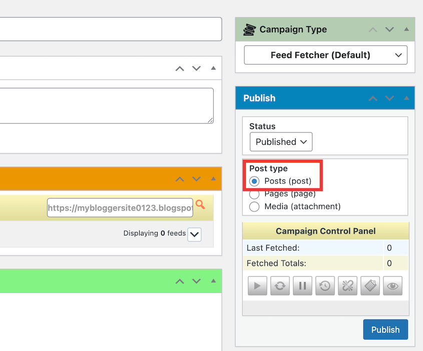 Blogger-Post-Type - Duplicator Blogger post type