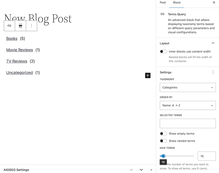Terms-Query-Block - Duplicator Terms query block
