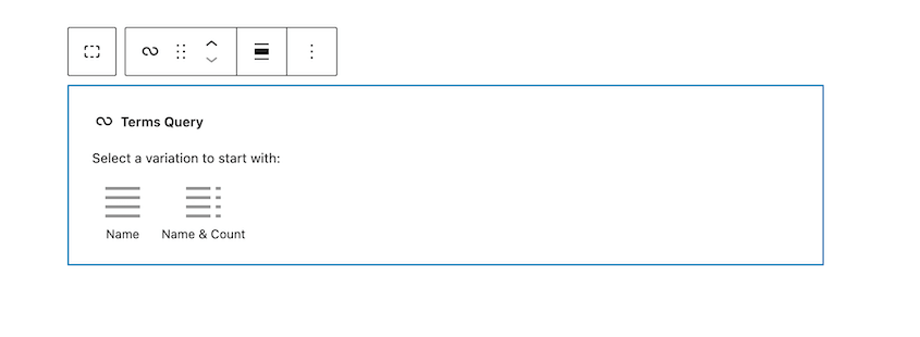 Terms-Query-Variations - Duplicator Terms Query block variations