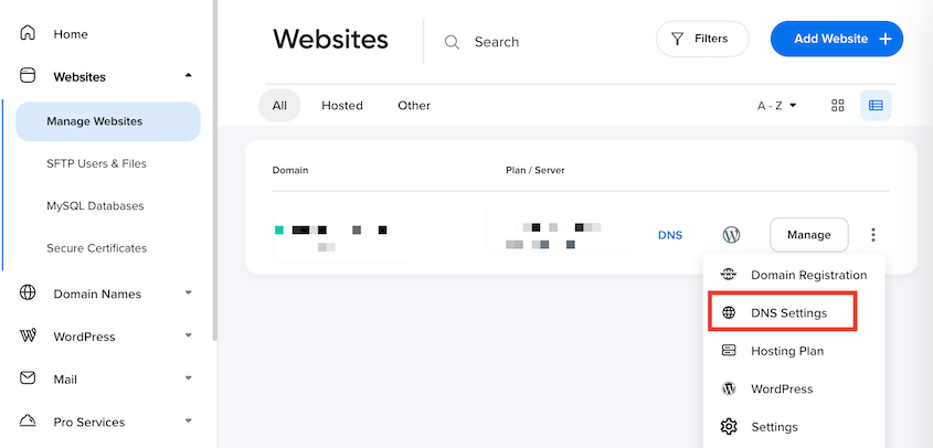 DreamHost-DNS-Settings - Duplicator DreamHost DNS settings