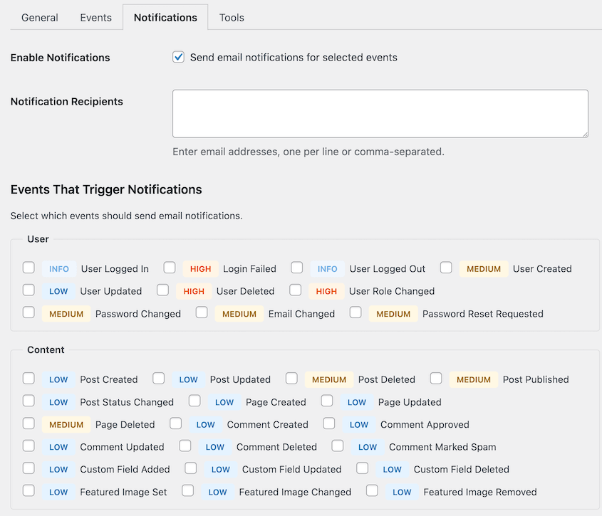 Activity-Log-Notifications - Duplicator Activity Log notifications