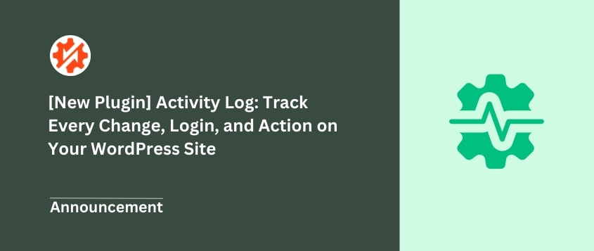 Announcement Activity Log plugin