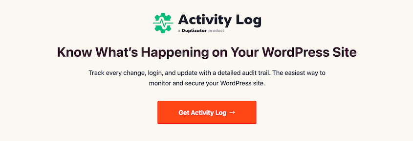 Duplicator-Activity-Log-Plugin - Duplicator Duplicator's Activity Log plugin