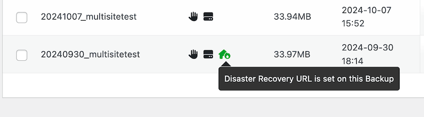 Configurazione del ripristino di emergenza per una rete multisito