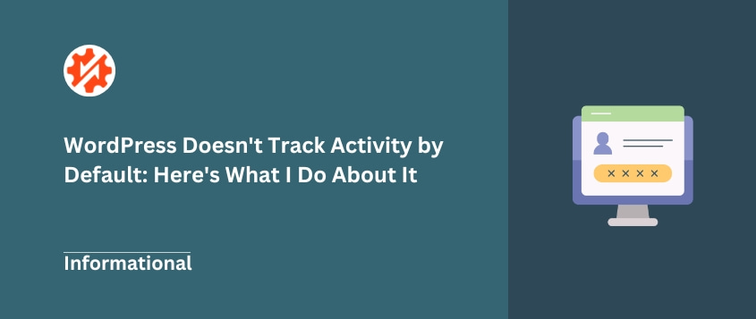 WordPress activity log