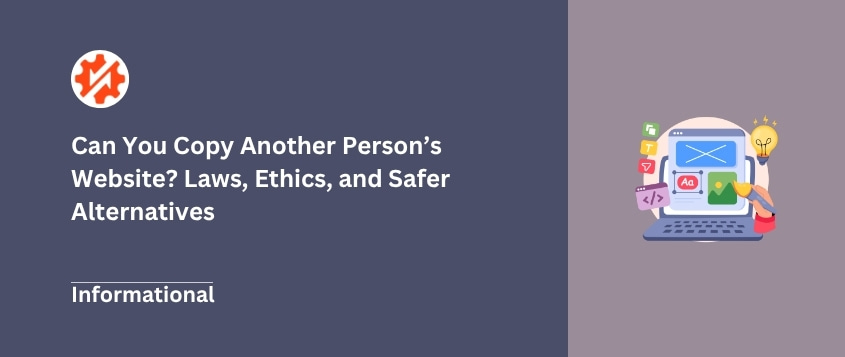 Copy another website